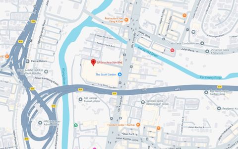 Company location map placeholder